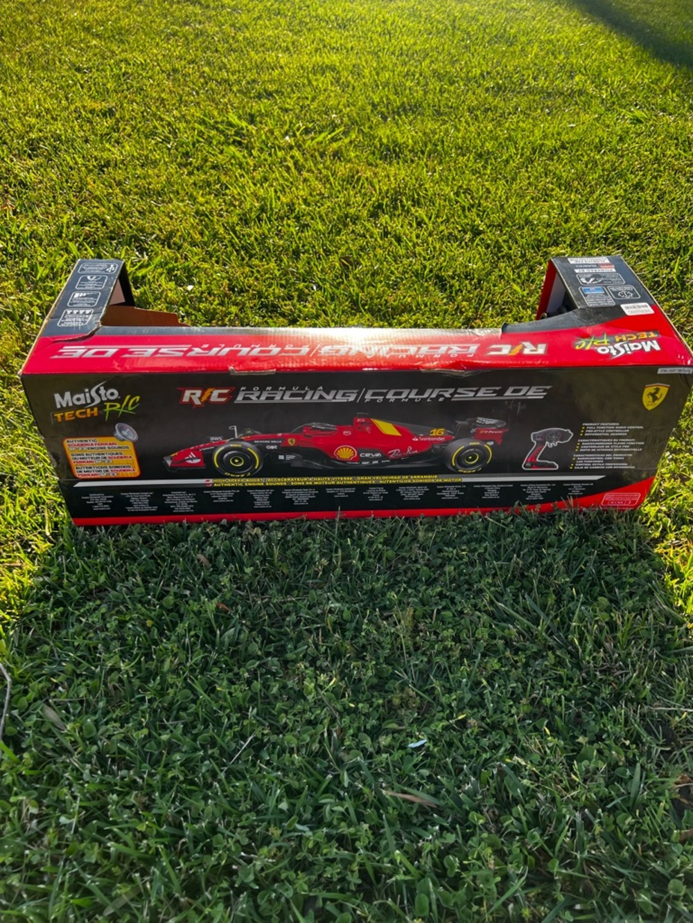 Ferrari Red RC Racing Car - Kids Remote Control Vehicle - Picture 4 of 8